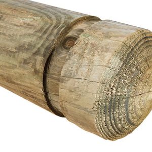 125mm CCA WAT Pine Collar Bollard Dome Top H4