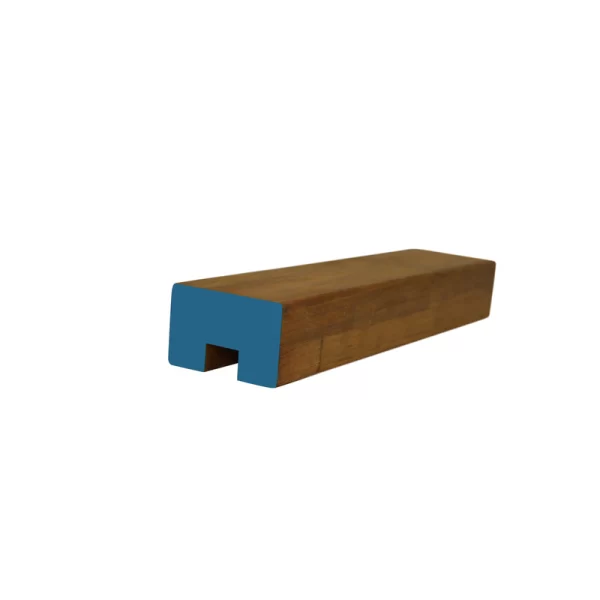 68x42, 5.4m merbau prolam hardwood midrail Rebated